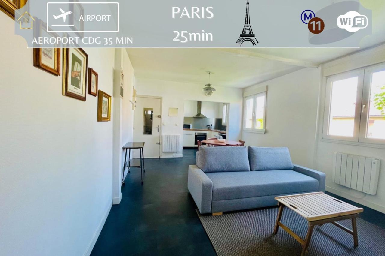 Appart'Hotel L'Express - 25Min De Paris Роменвіль Екстер'єр фото